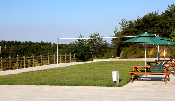 Volleyball Court & Foot Volleyball Court